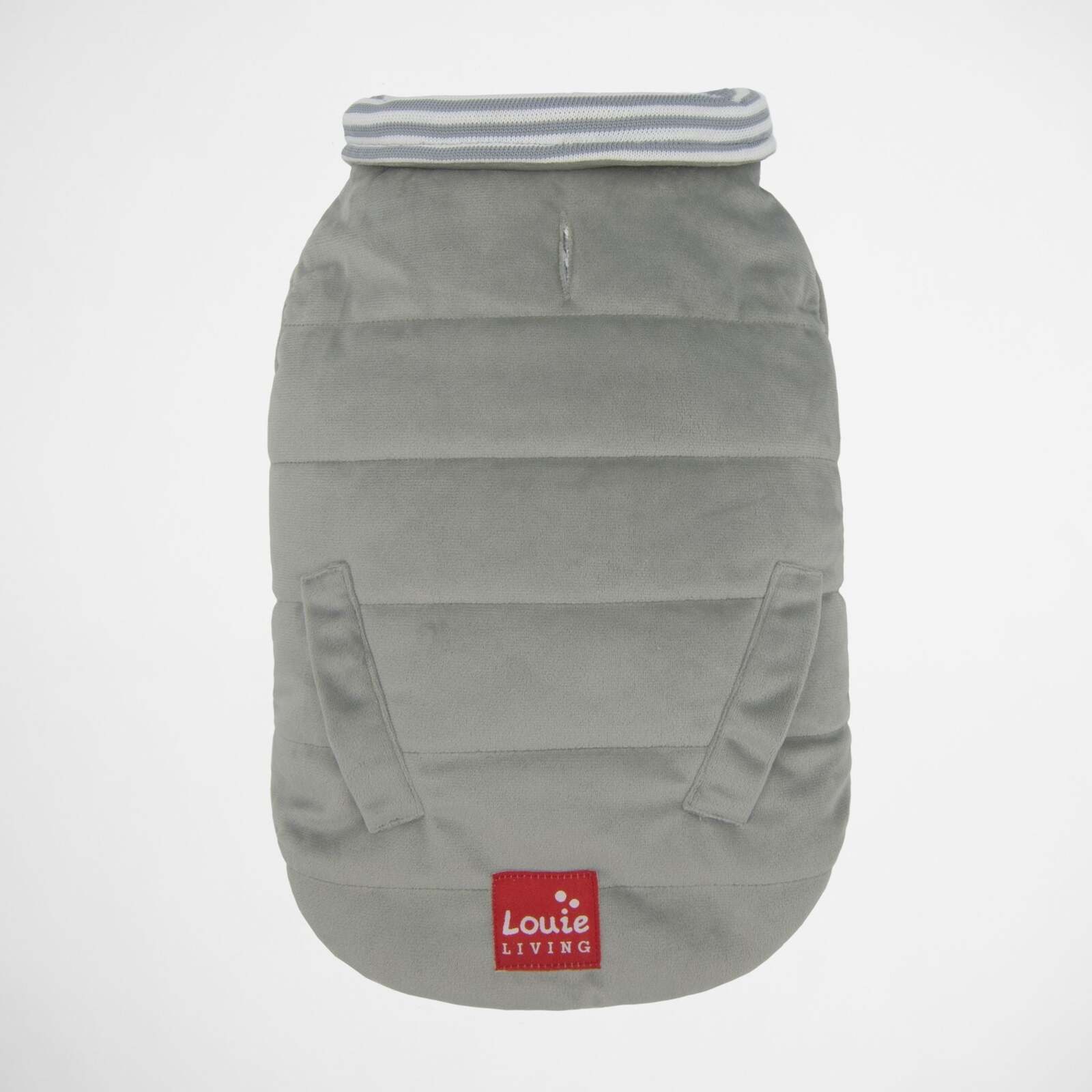 Louie Living Dog/Pet Reversible Light Sweater XL Light Grey
