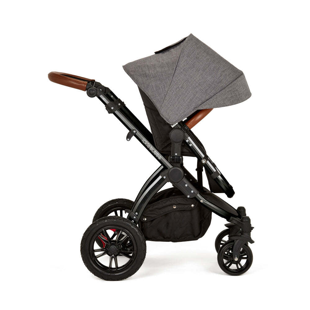 10003-022-007-ickle-bubba-baby-v3-stomp-4-wheel-pram-graphite-grey-black