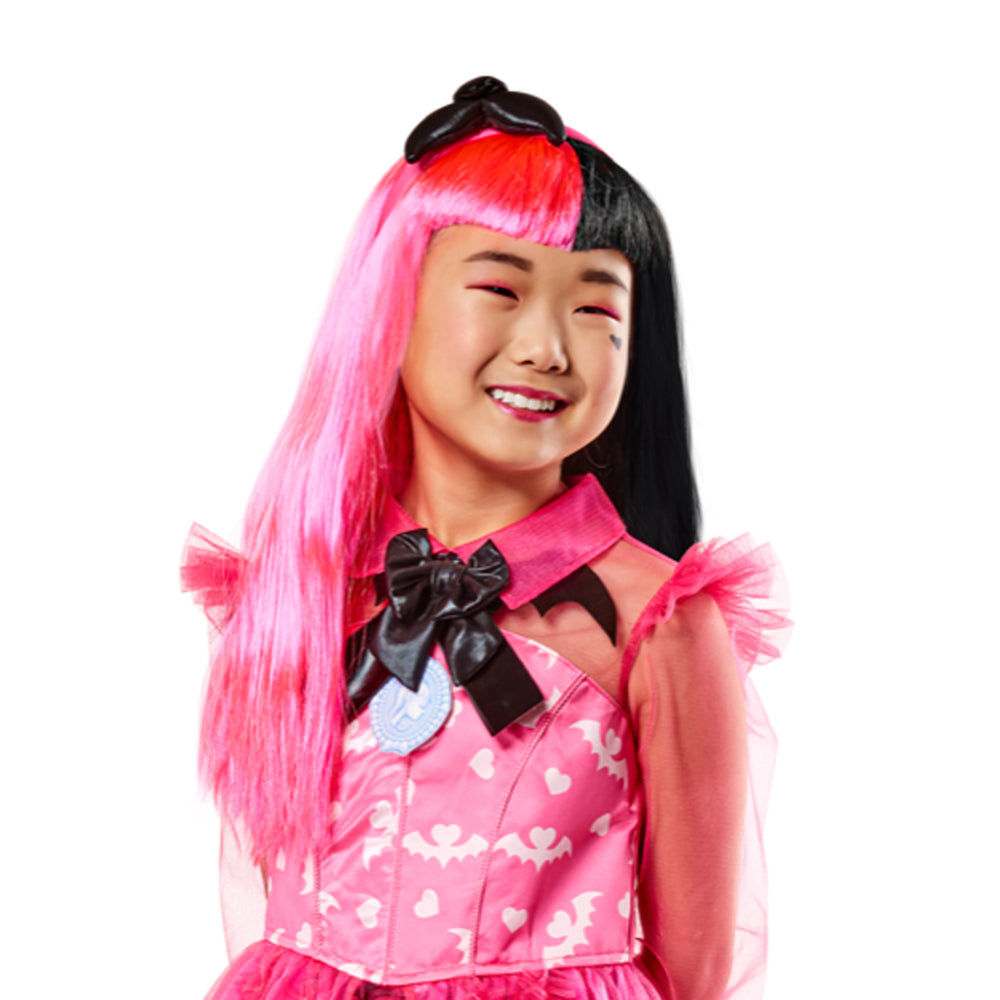 1000680-monster-high-draculaura-wig-kids-children-girls-accessory-5y