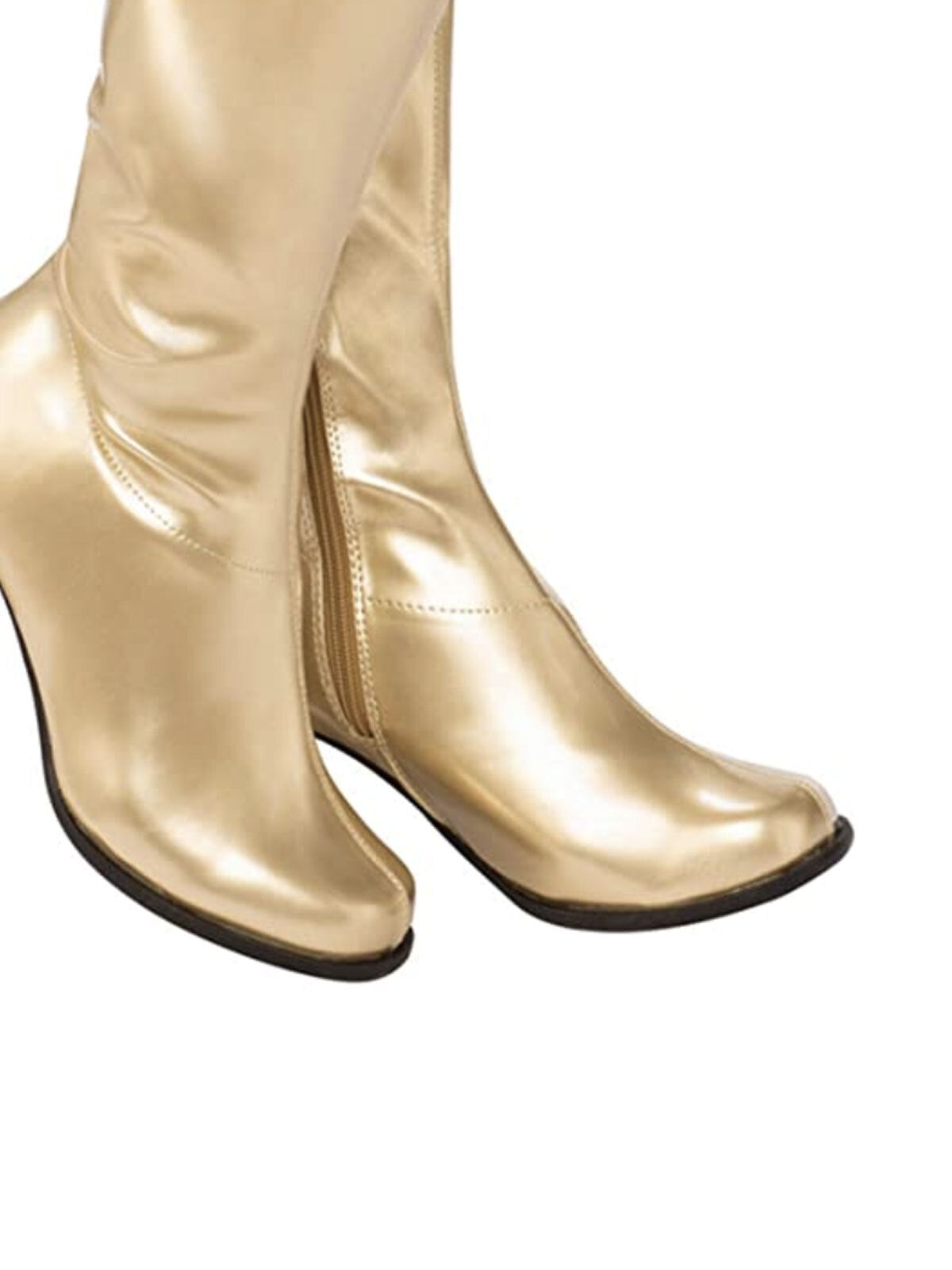 200067size8-ladies-womens-us-8-go-go-boots-costume-disco-shoes-gold