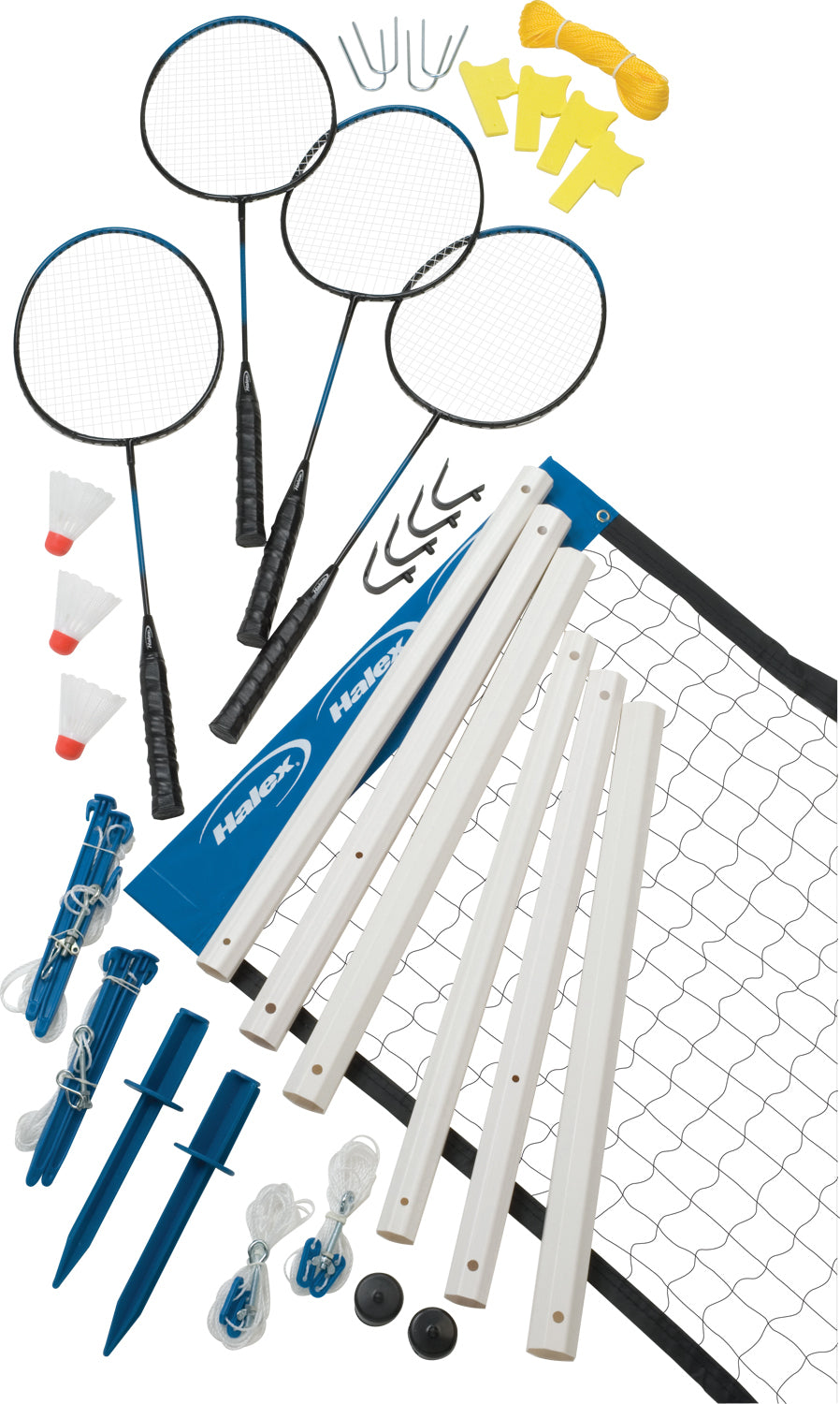 20047-regent-halex-premier-4-player-badminton-set-w-poles-net