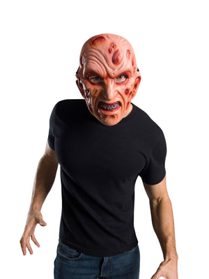 Marvel Freddy Kreuger Vacuform Mask Horror Dress Up Adult