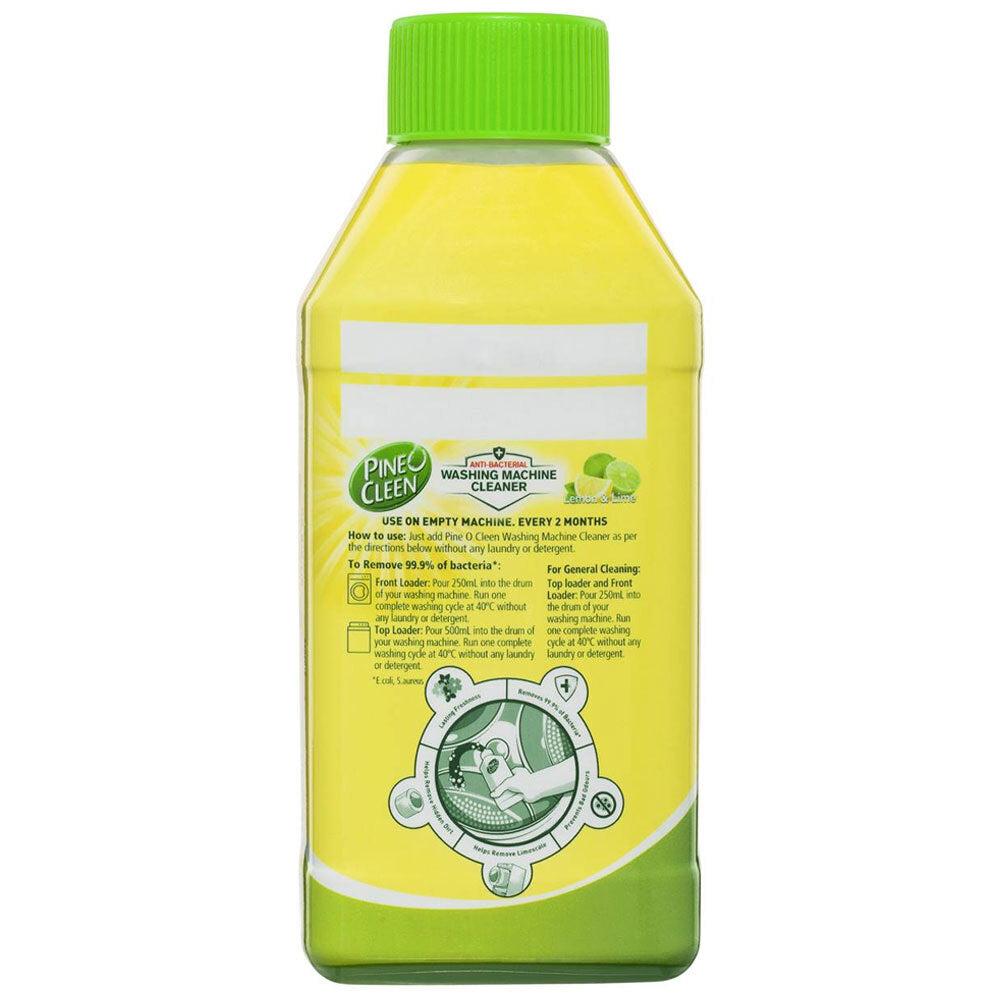 3107507-pine-o-cleen-250ml-anti-bacterial-washing-machine-cleaner-lemon-lime