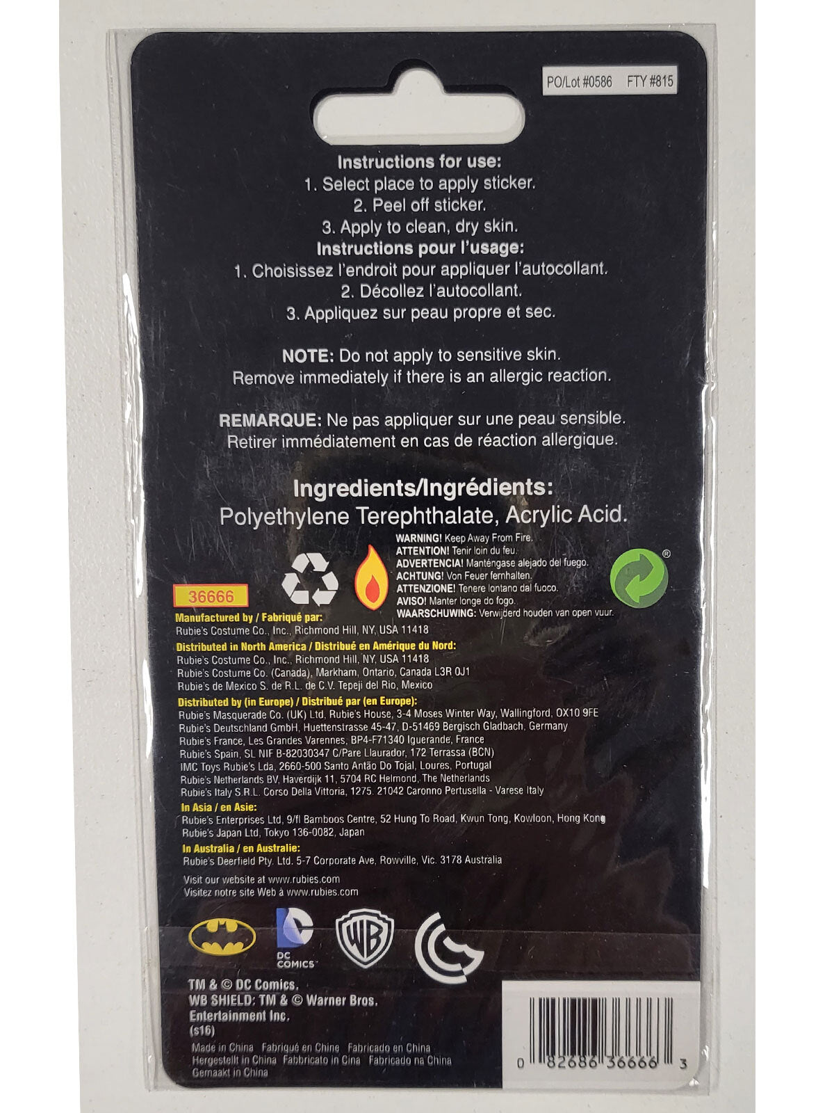 36666-dc-comics-batgirl-symbol-glitter-sticker-tattoo-costume-accessory