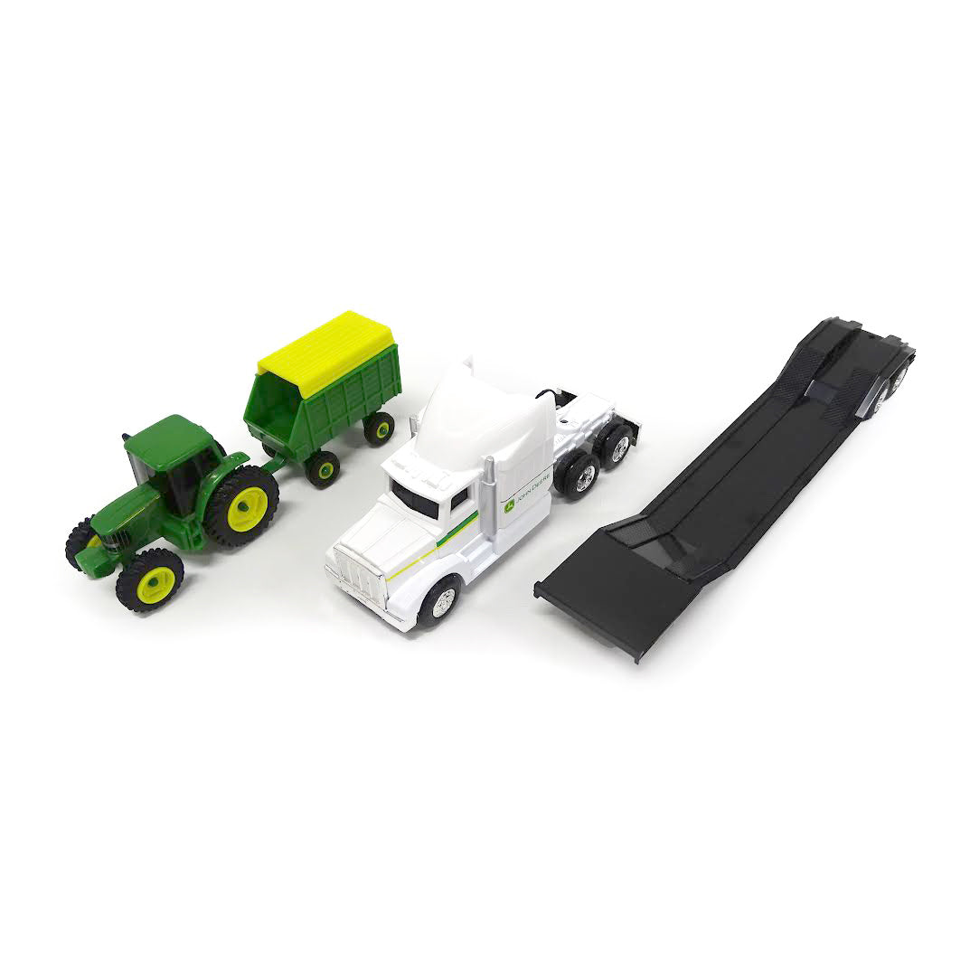 37382-wht-john-deere-hauler-semi-truck-white