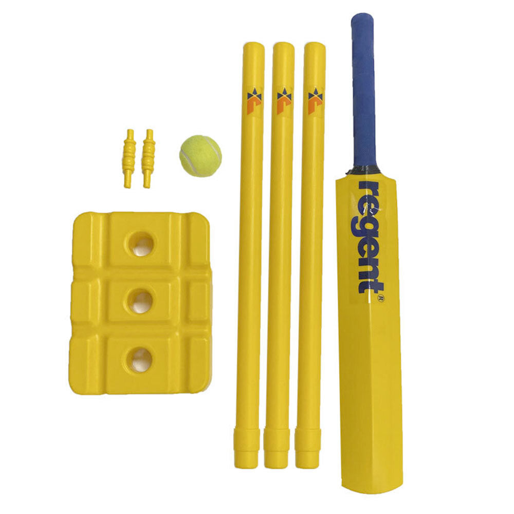 39510-regent-beach-cricket-ball-bat-wickets-set-w-bag