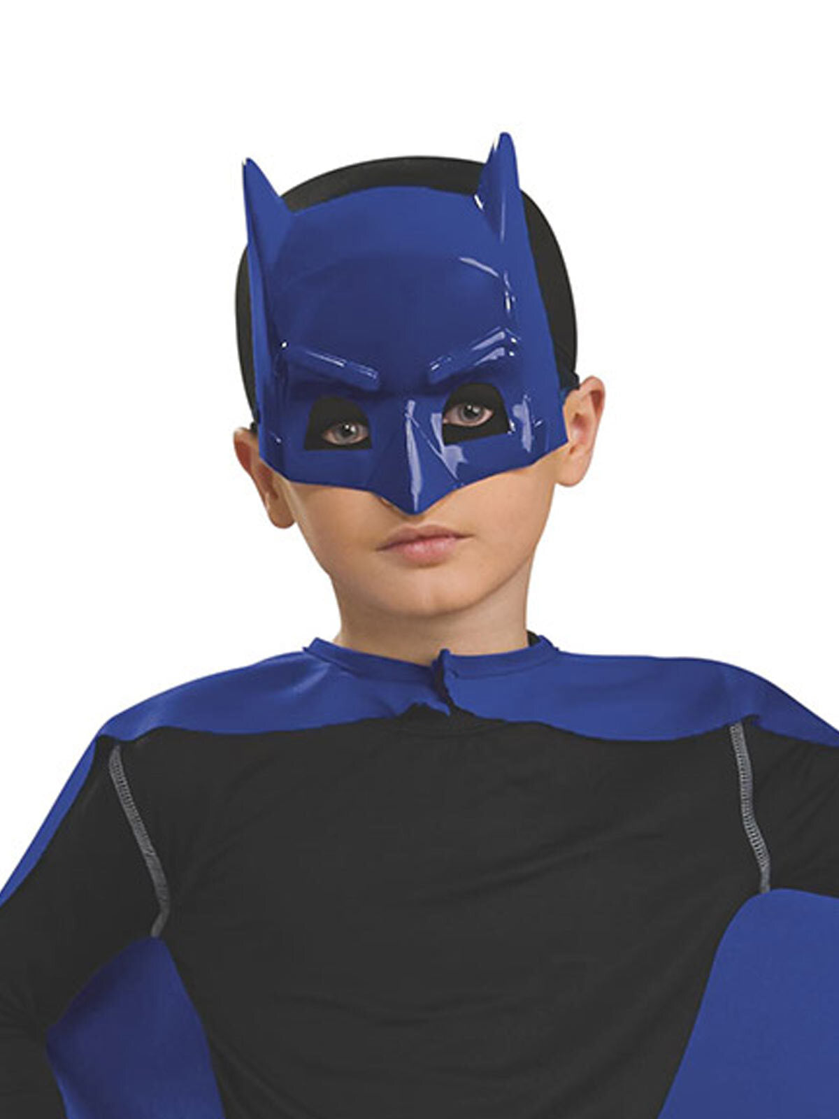 Batman Cape & Mask Set DC Comics Child Superhero Costumes - Blue