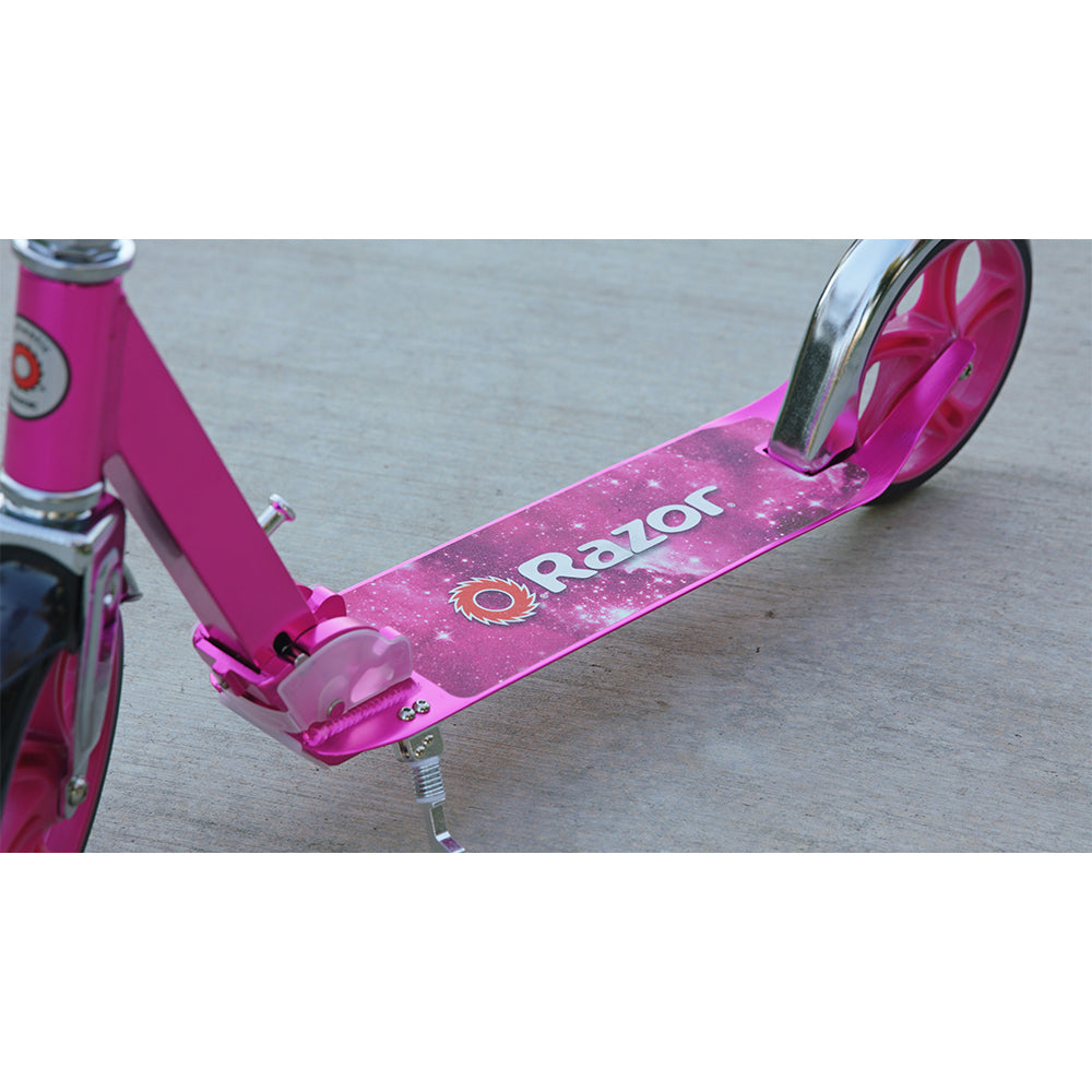 13013261-razor-a5-lux-kick-scooter-pink-kids-ride-on-toy-8y