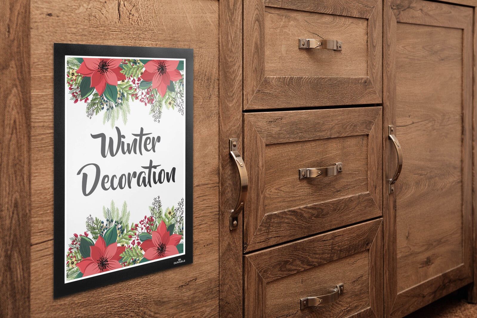 484301-durable-duraframe-wallpaper-a4-document-holder-w-adhesive-strips-black