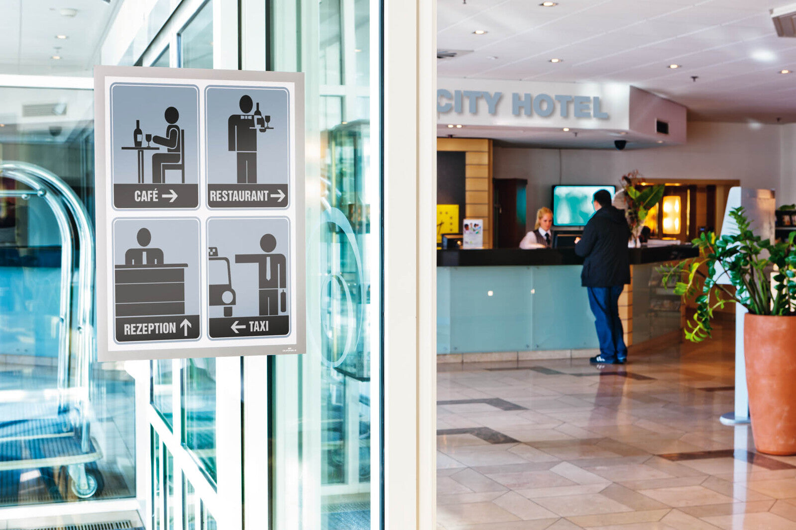 487223-2pc-durable-duraframe-a4-32cm-sign-holder-silver