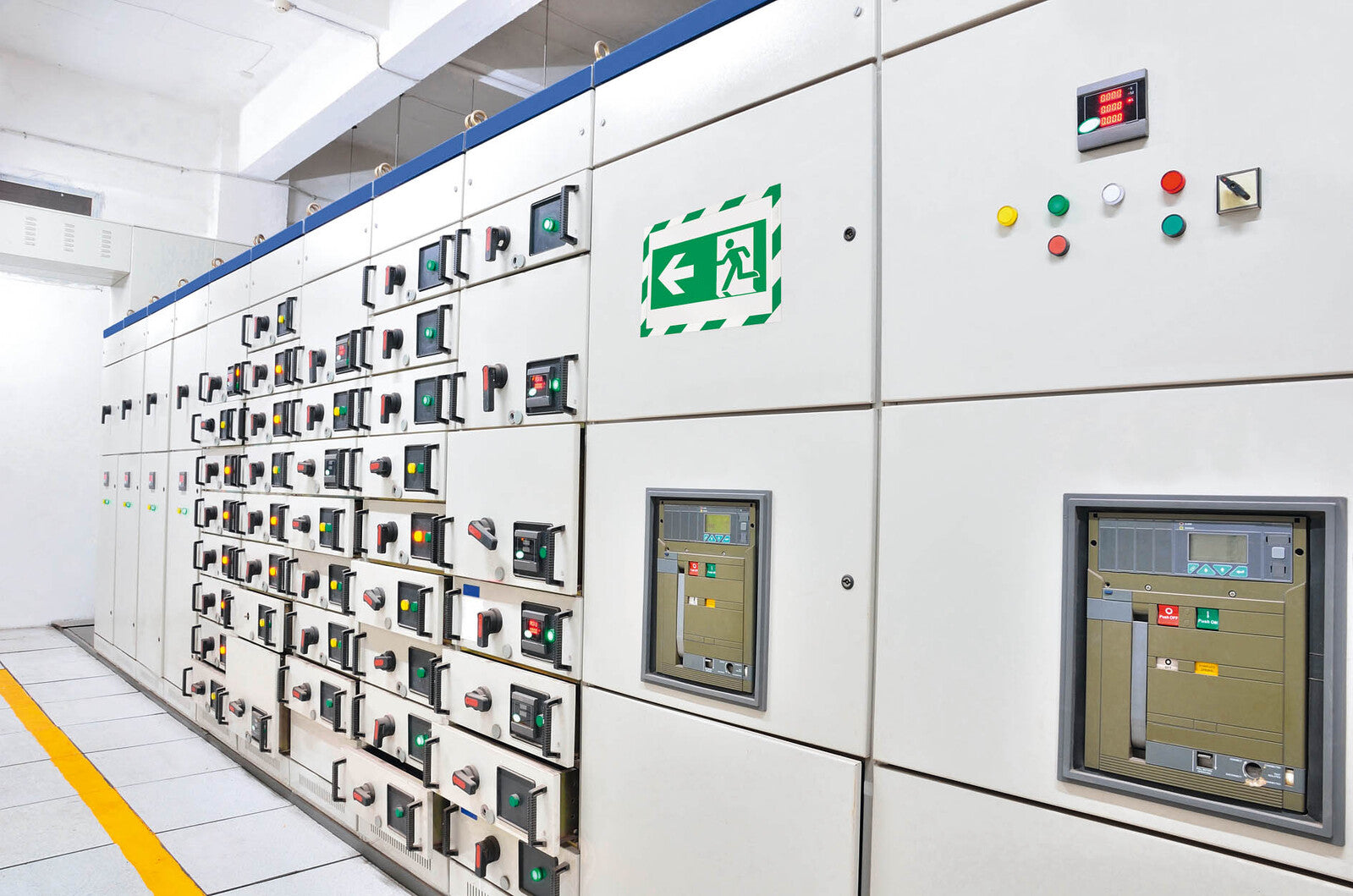 4945131-5pk-durable-duraframe-magnetic-security-a4-warning-sign-green-white