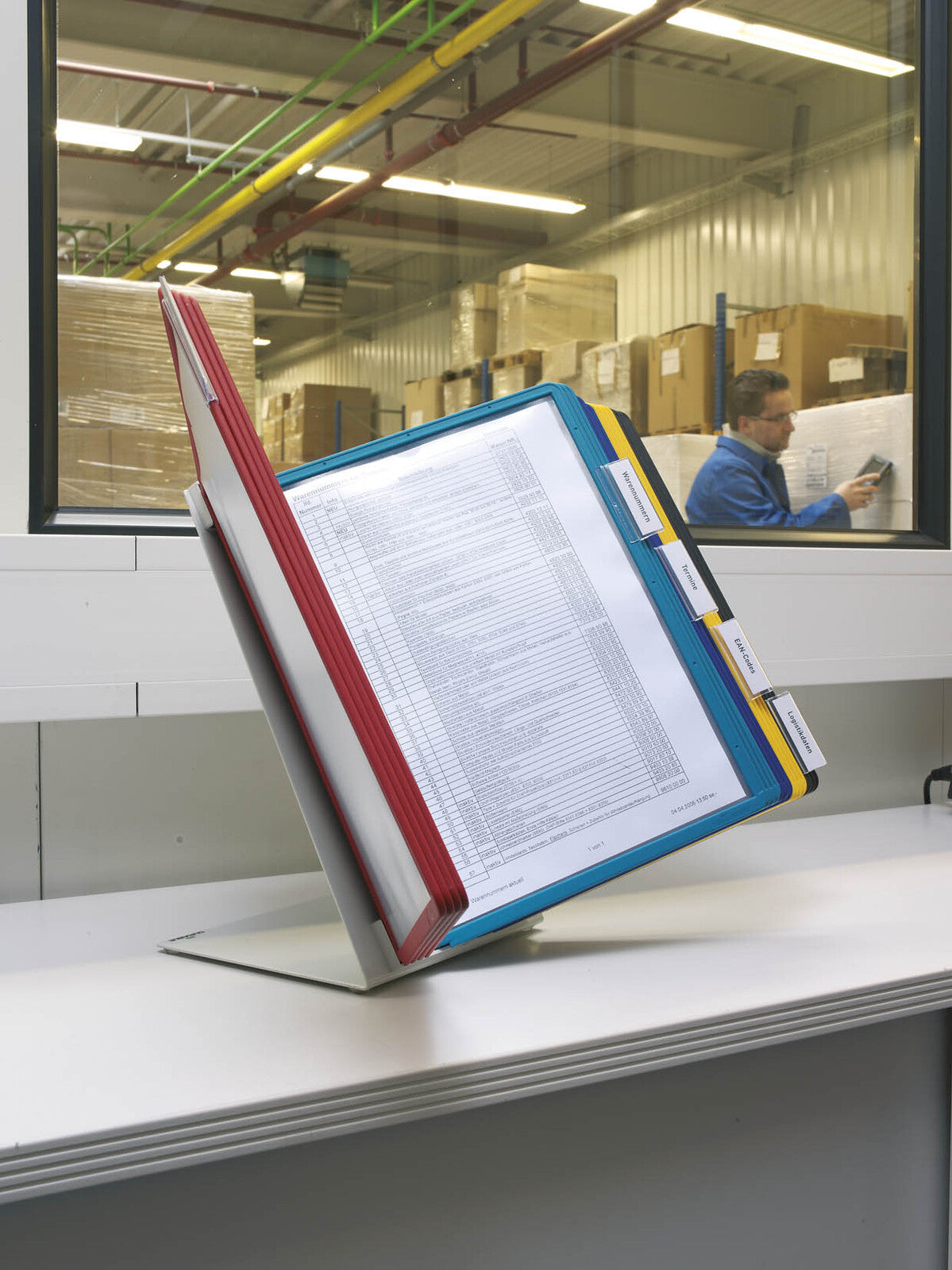 569900-durable-vario-table-20-a4-sheet-steel-display-system