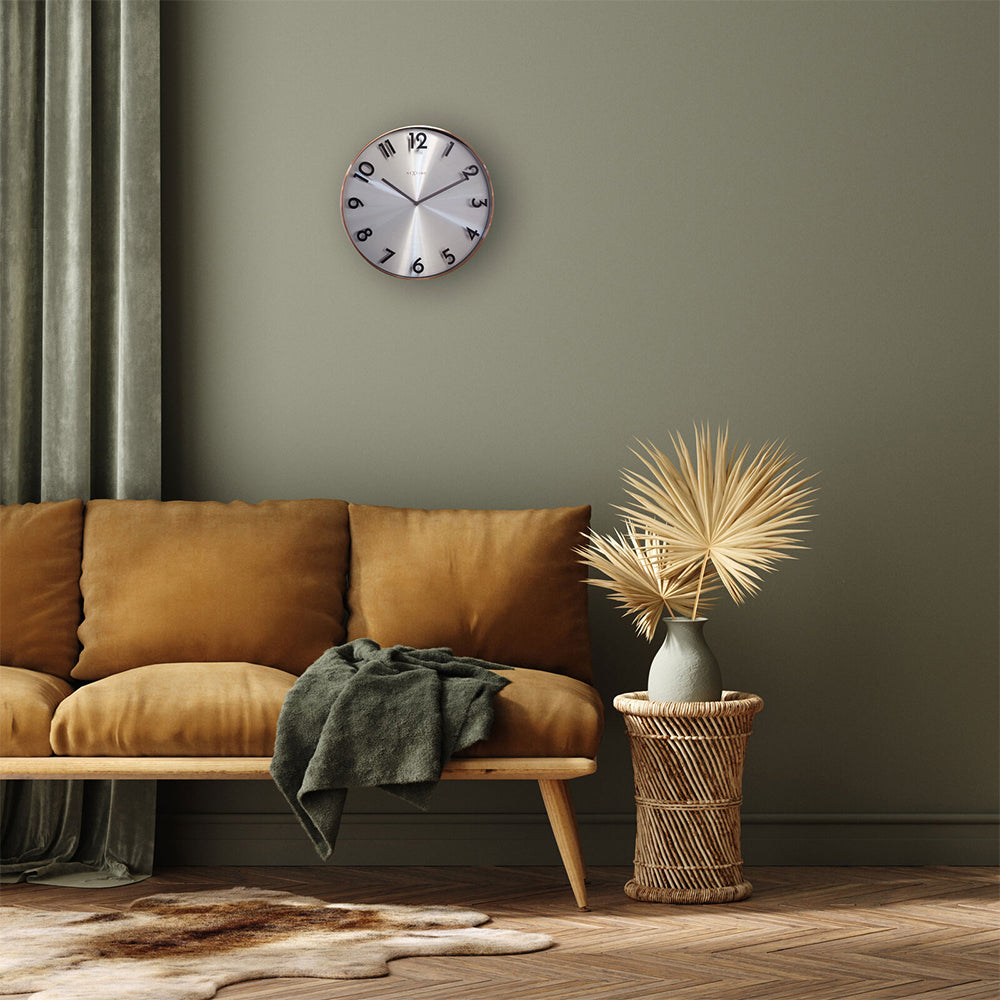 573289co-nextime-reflection-40cm-silent-analogue-hanging-wall-clock-copper