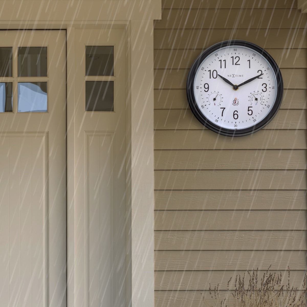 574318wi-nextime-jasmine-weatherproof-outdoor-23-5cm-wall-clock-black-white