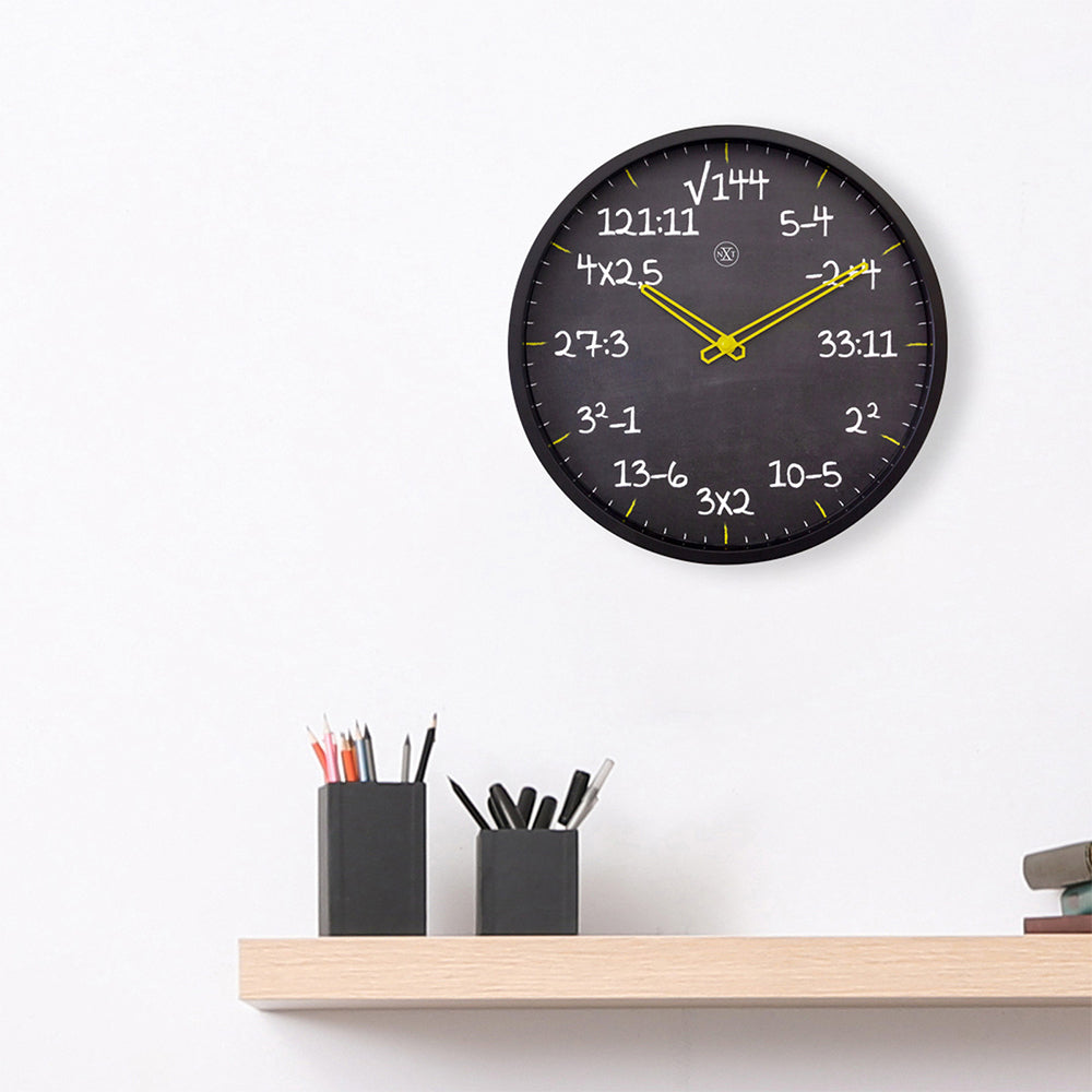 577363zw-nextime-maths-30cm-silent-analogue-round-wall-clock
