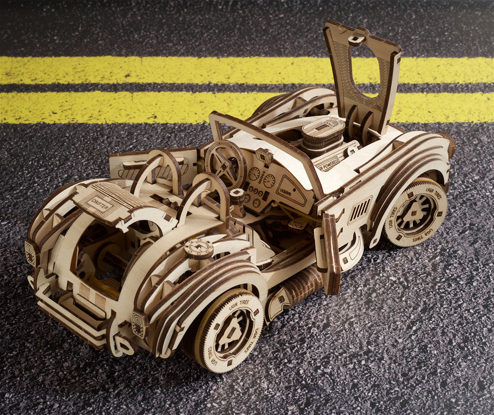 70161-ugears-drift-cobra-racing-car-mechanical-wooden-3d-puzzle-370pc