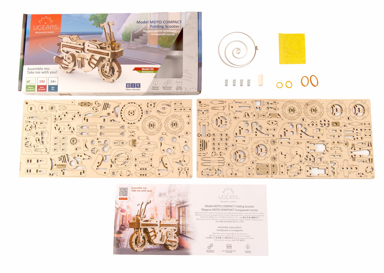 70168-ugears-moto-compact-folding-scooter-wooden-3d-puzzle-192pc