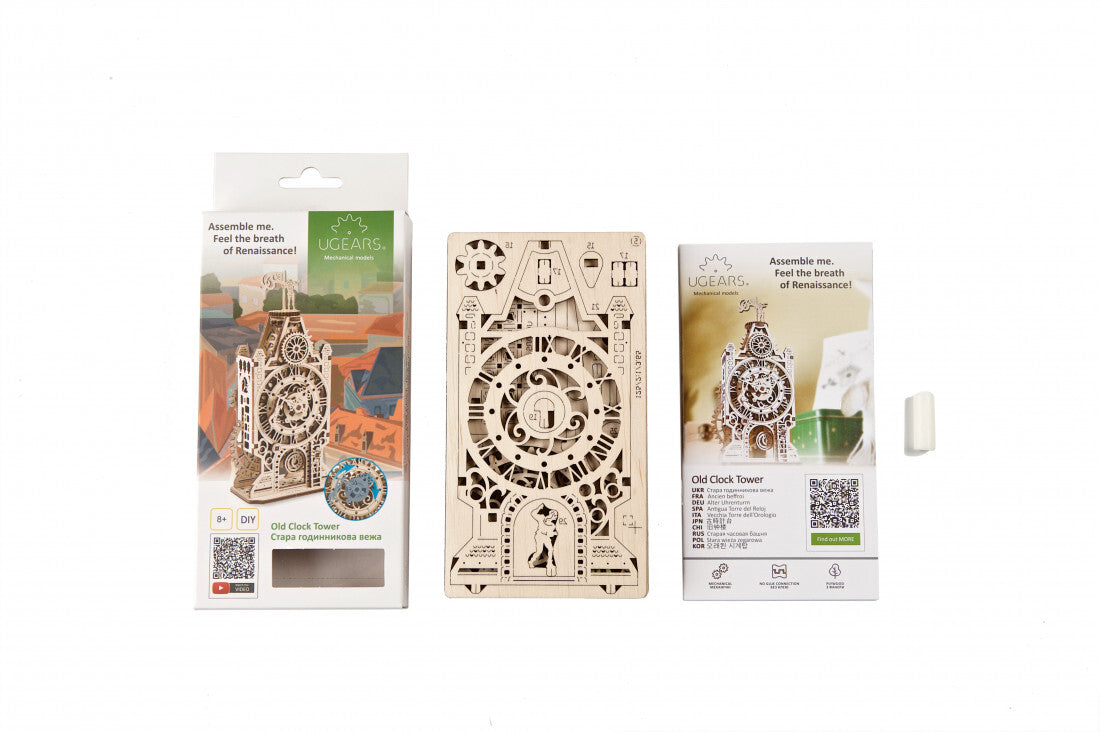 70169-ugears-old-clock-tower-mechanical-diy-wooden-3d-puzzle-44pc