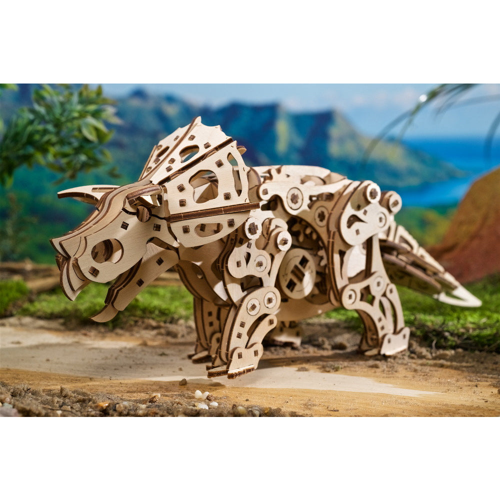 70211-ugears-400pcs-triceratops-wooden-mechanical-3d-model-kit-14y