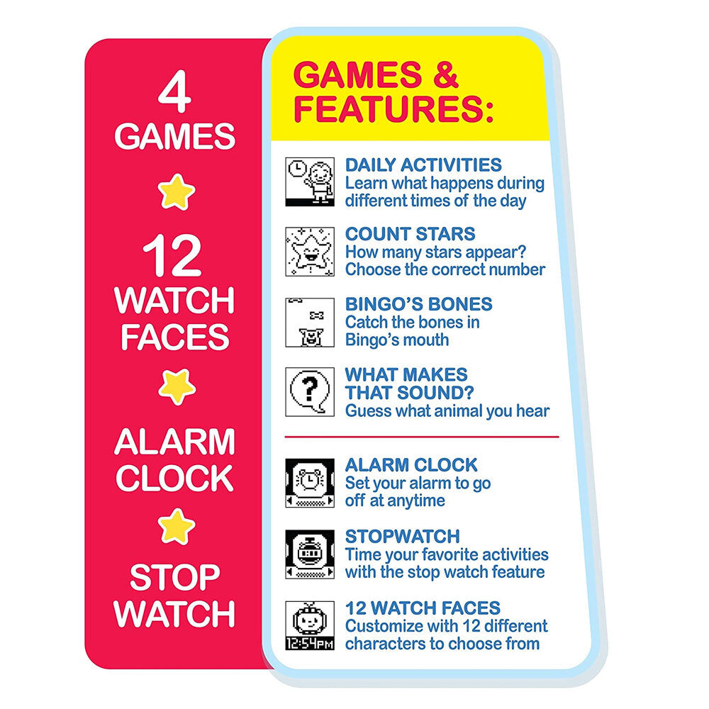 Cocomelon JJ Learning Wrist Watch Kids/Children 3y+