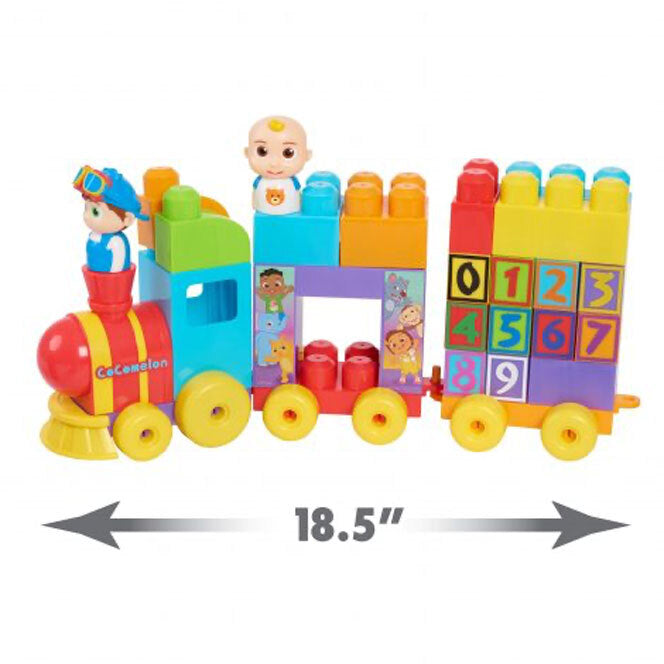 40pc Cocomelon Stacking Train 18m+