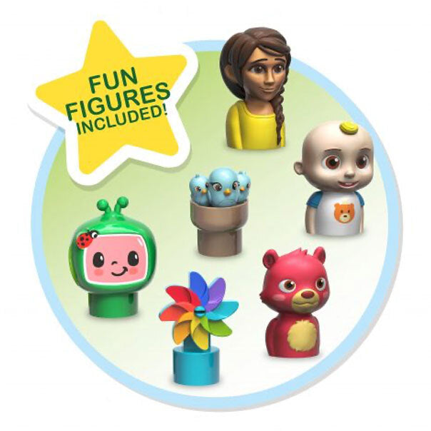 53pc Cocomelon Patch Academy Block Set 18m+