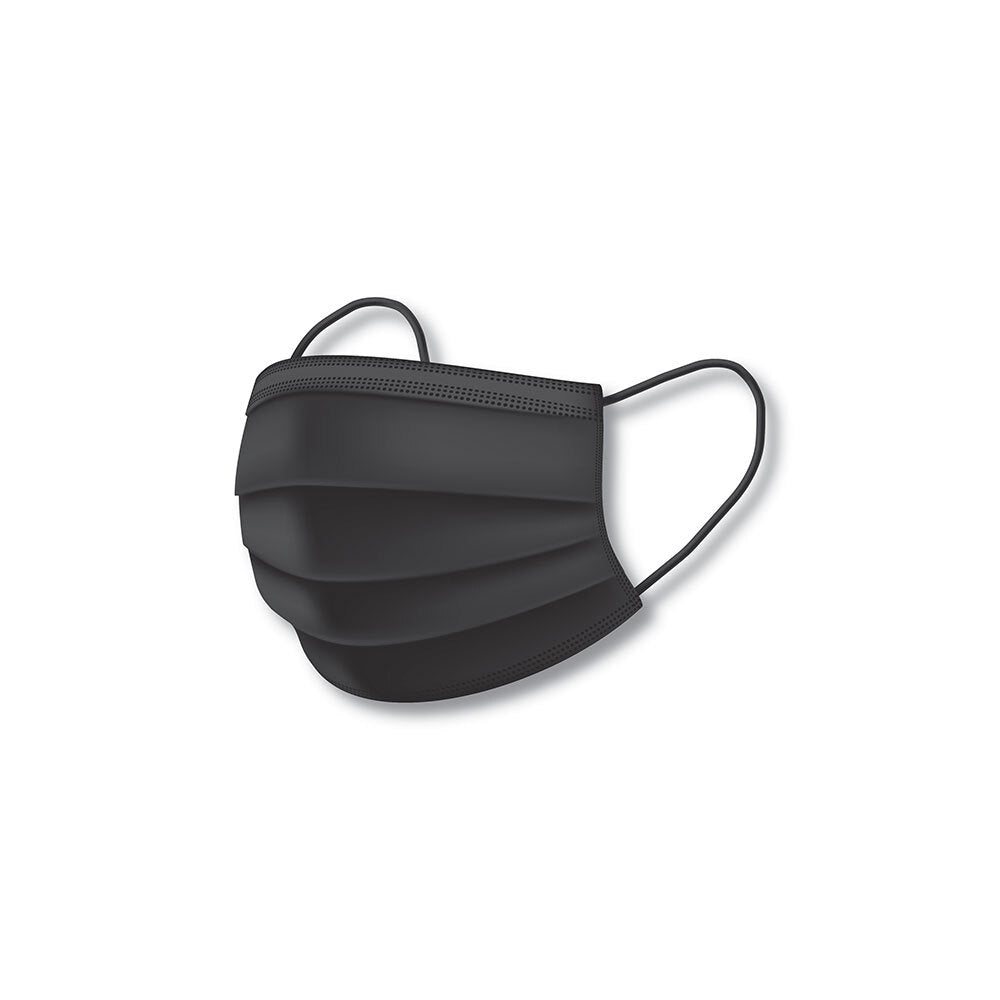 82162-nano-50pc-3-ply-disposable-protective-face-masks-ppe-black