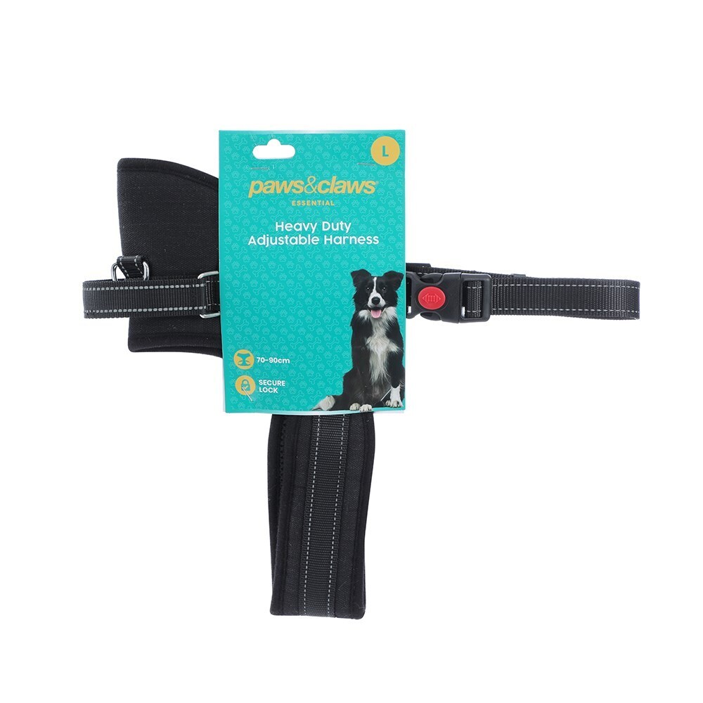32920-paws-claws-strong-pet-harness-large-70-90cm-black