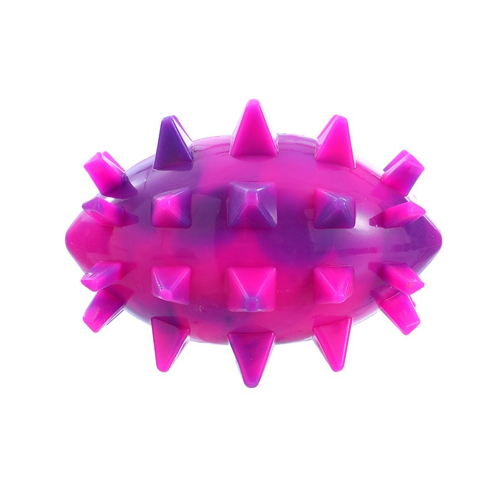 34511-paws-claws-spikey-durable-football-assorted-12x9-5cm