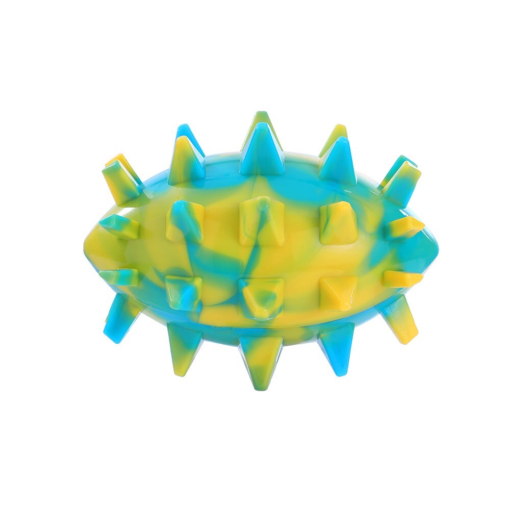 34511-paws-claws-spikey-durable-football-assorted-12x9-5cm