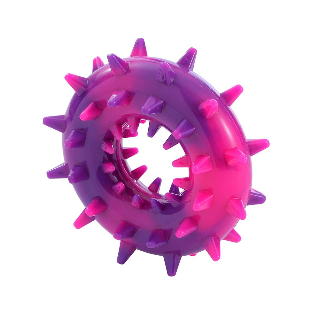 34528-paws-claws-spikey-durable-donut-assorted-14x6cm