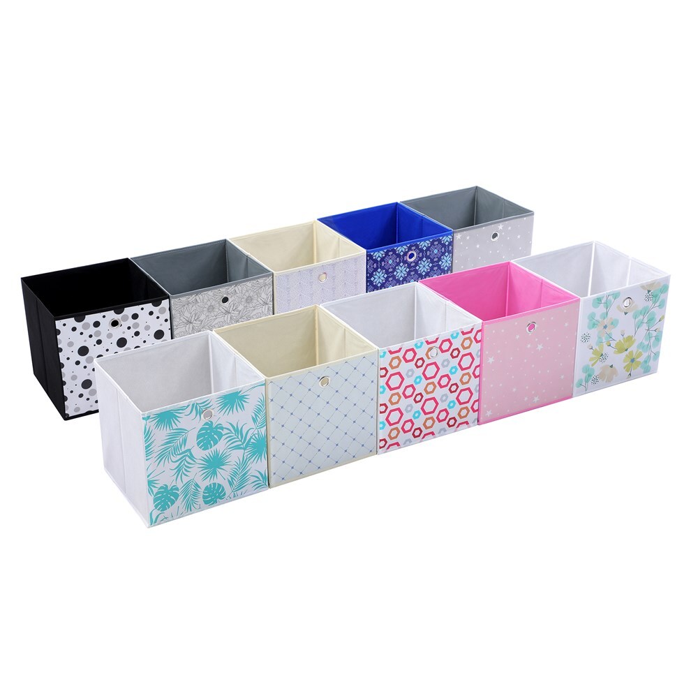 34887-boxsweden-mode-patterned-foldaway-cube-29x29x29cm-assorted