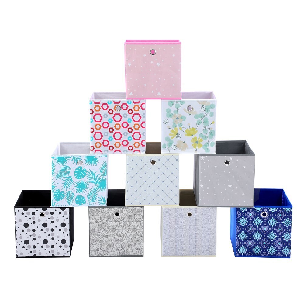 34887-boxsweden-mode-patterned-foldaway-cube-29x29x29cm-assorted