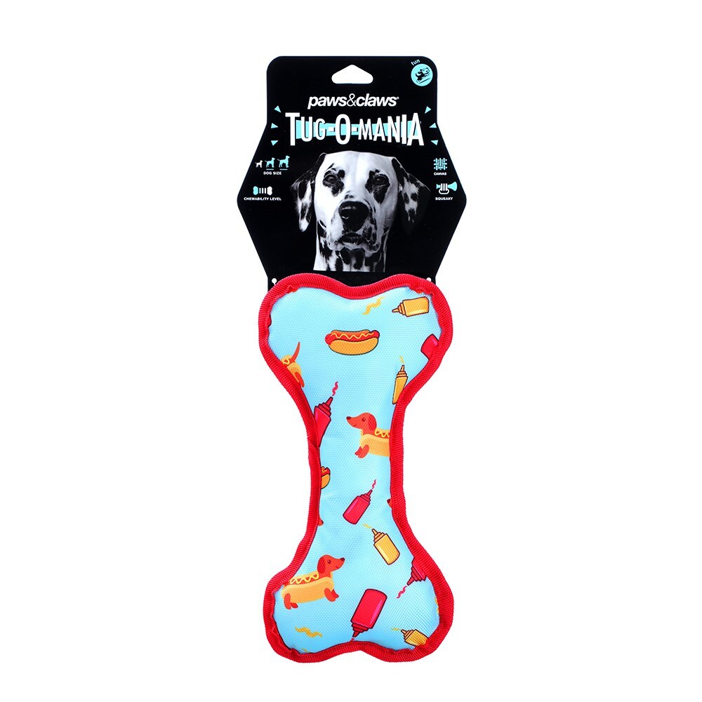 35730-paws-claws-tug-o-mania-oxford-bone-toy-25x13x6cm-assorted