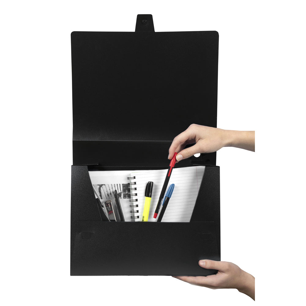 2009802-marbig-pp-a4-60mm-box-file-w-button-organiser-black