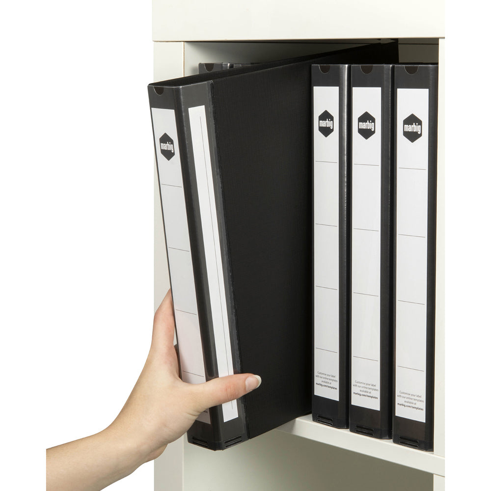 5004002-marbig-deluxe-pe-4-d-ring-25mm-a4-binder-file-organiser-black