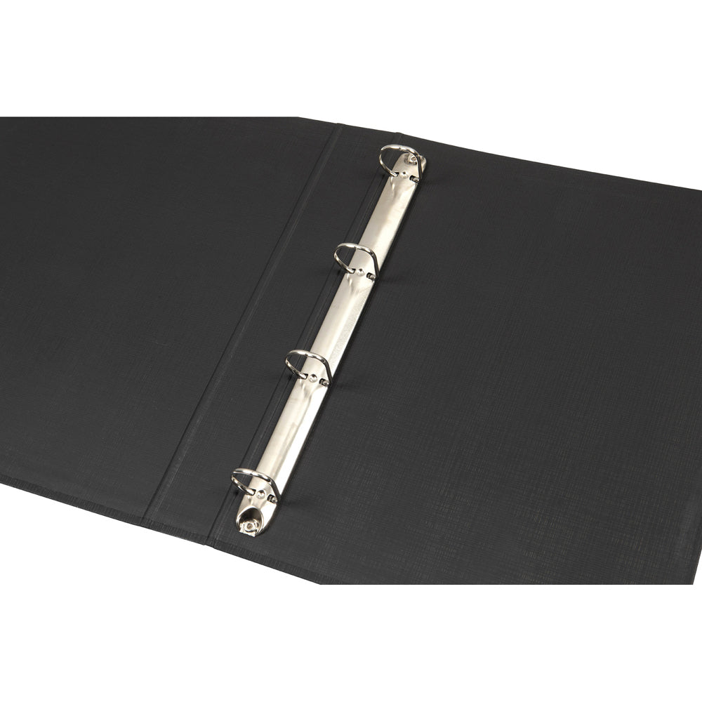 5004002-marbig-deluxe-pe-4-d-ring-25mm-a4-binder-file-organiser-black