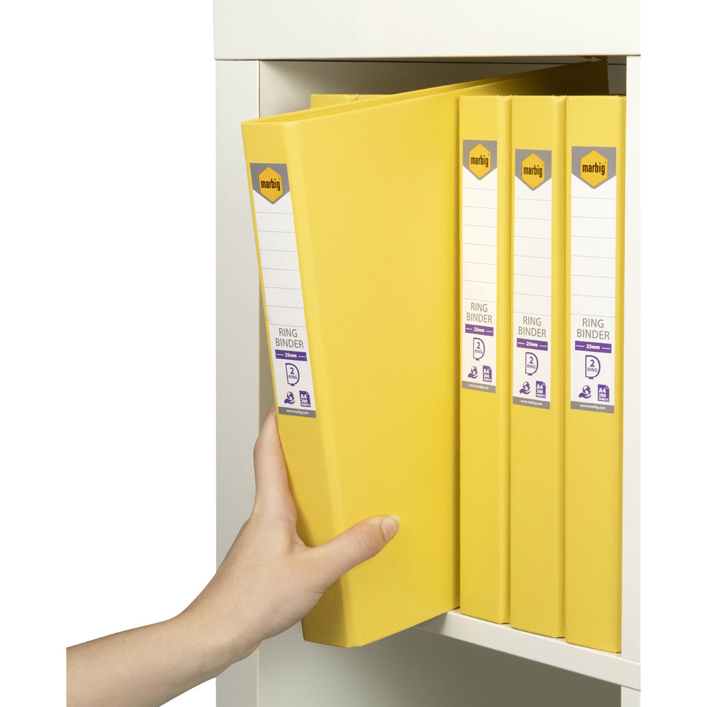 5022105-marbig-pe-linen-2-d-ring-25mm-a4-binder-file-organiser-lemon