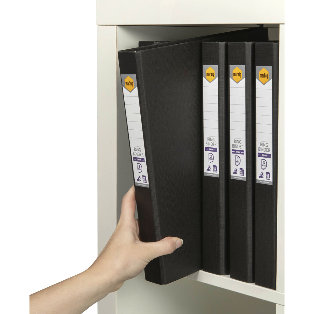 5023102-marbig-pe-linen-3-d-ring-25mm-a4-binder-file-organiser-black