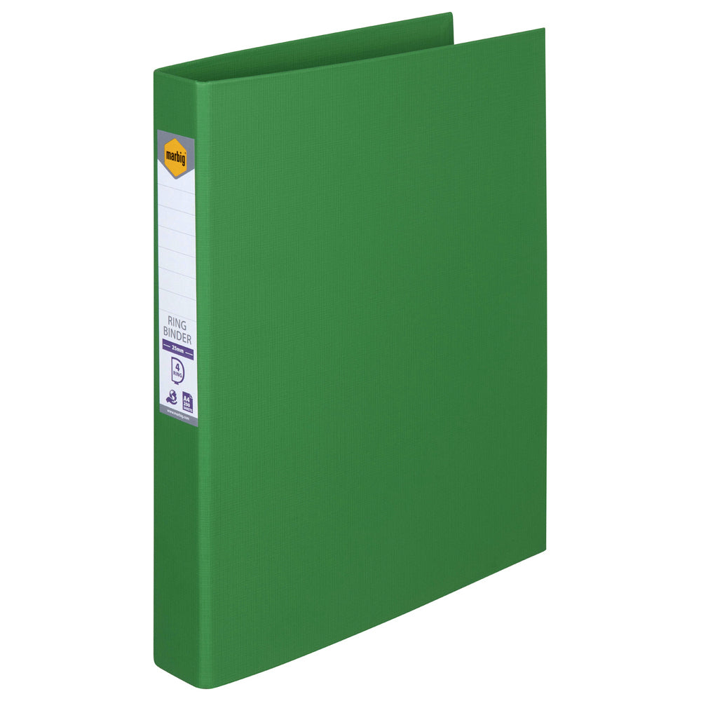 5024104-marbig-pe-linen-4-d-ring-25mm-a4-binder-file-organiser-green