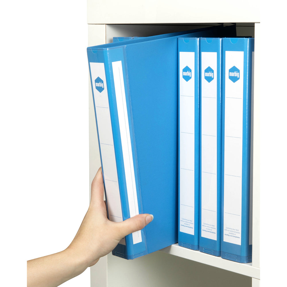 5073001-marbig-deluxe-pe-3-d-ring-25mm-a4-binder-file-organiser-blue