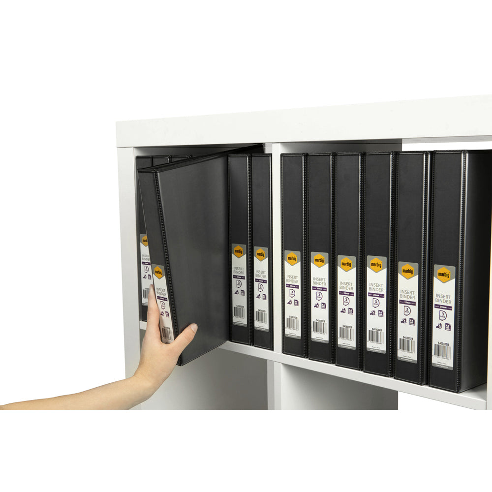 5403002b-marbig-clearview-3-d-ring-insert-binder-a4-file-organiser-25mm-black