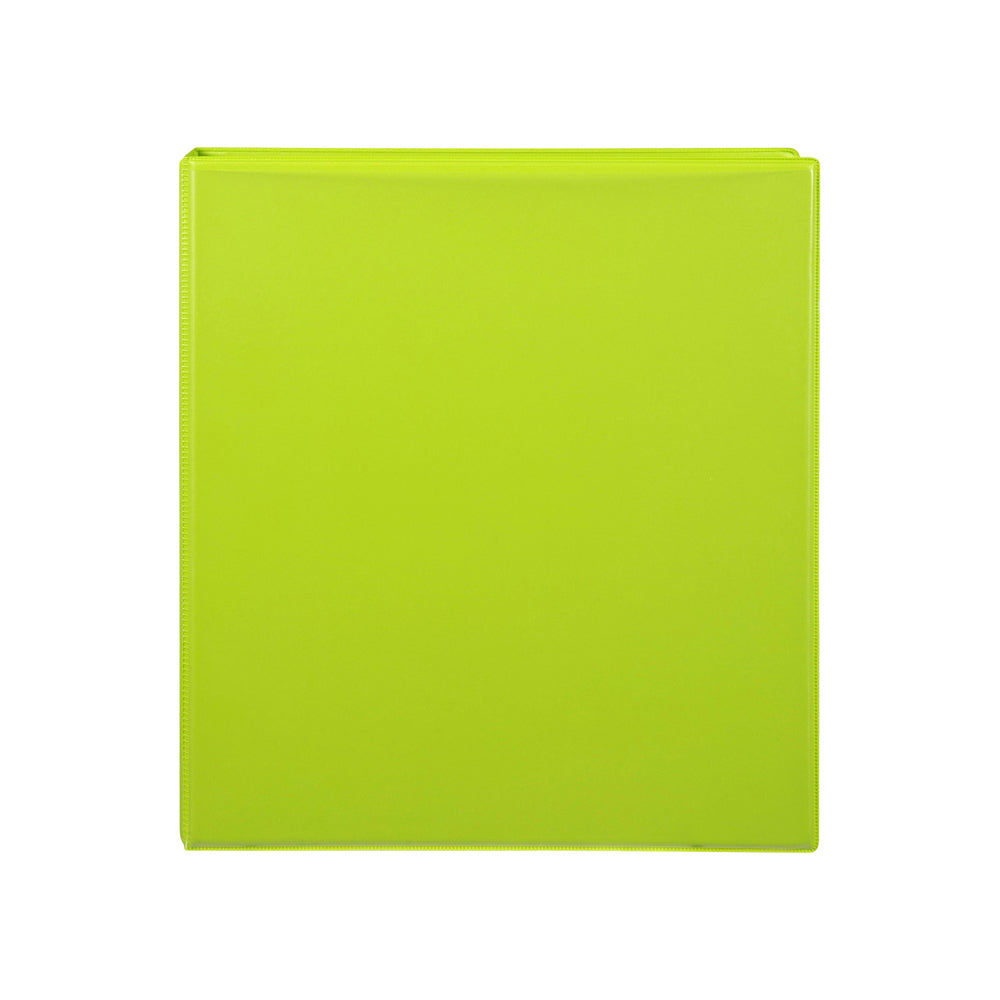 5412004-marbig-pp-clearview-2-d-ring-38mm-a4-insert-binder-file-organiser-lime
