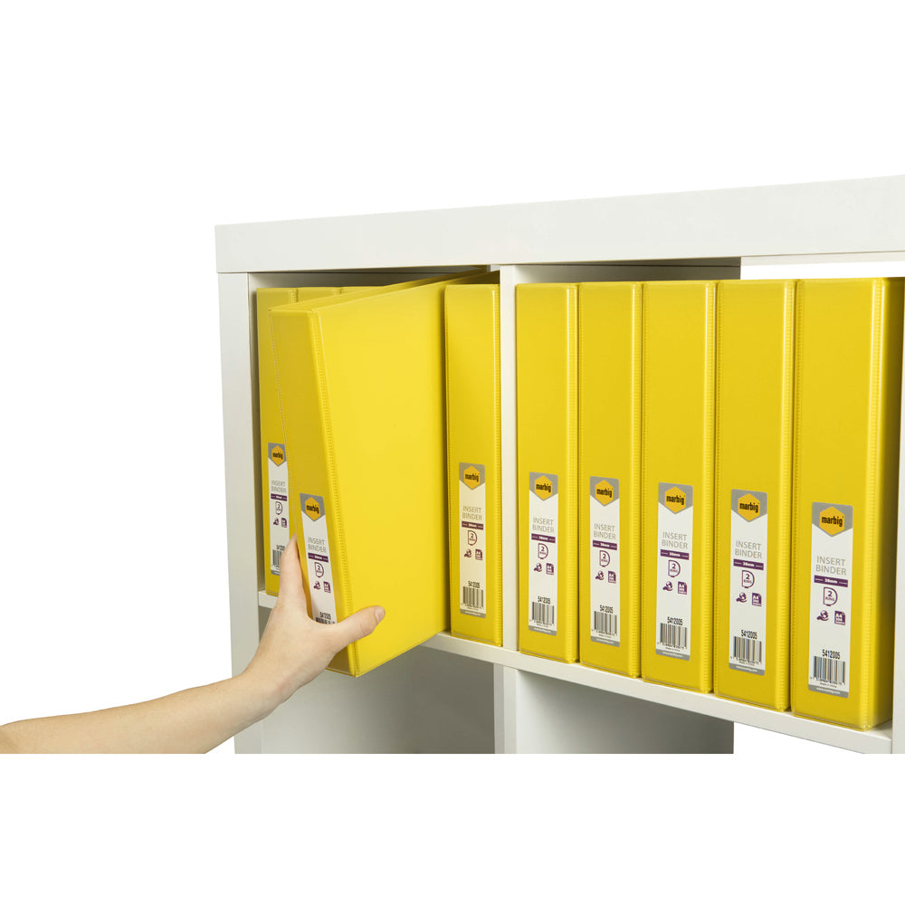 5412005-marbig-pp-clearview-2-d-ring-38mm-a4-insert-binder-file-organiser-yellow