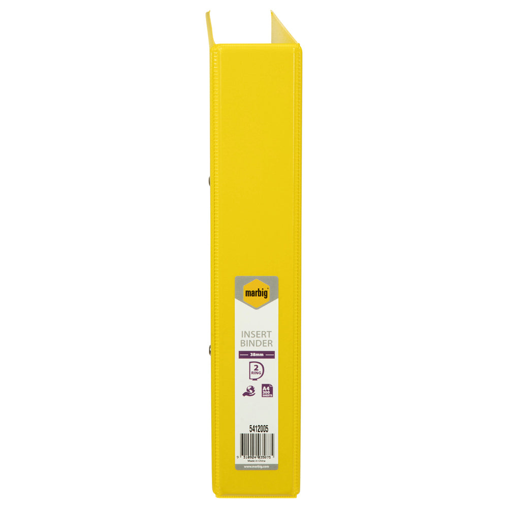 5412005-marbig-pp-clearview-2-d-ring-38mm-a4-insert-binder-file-organiser-yellow