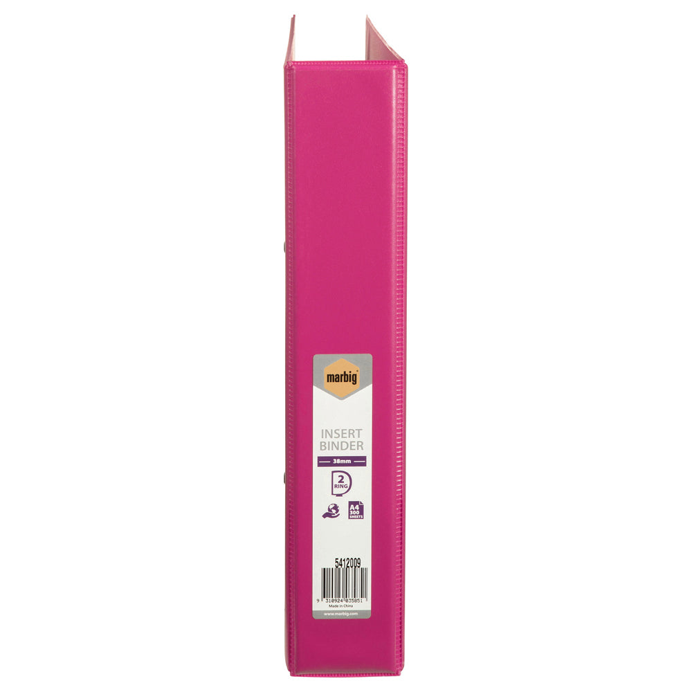 5412009-marbig-pp-clearview-2-d-ring-38mm-a4-insert-binder-file-organiser-pink