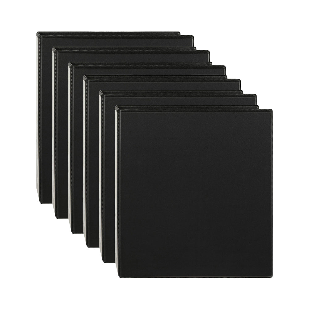5424002nl-12pc-marbig-clearview-4-d-ring-insert-binder-a4-file-organiser-50mm-black