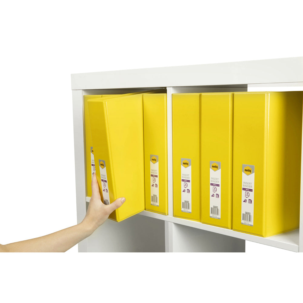 5424005-marbig-pp-clearview-4-d-ring-50mm-a4-insert-binder-file-organiser-yellow