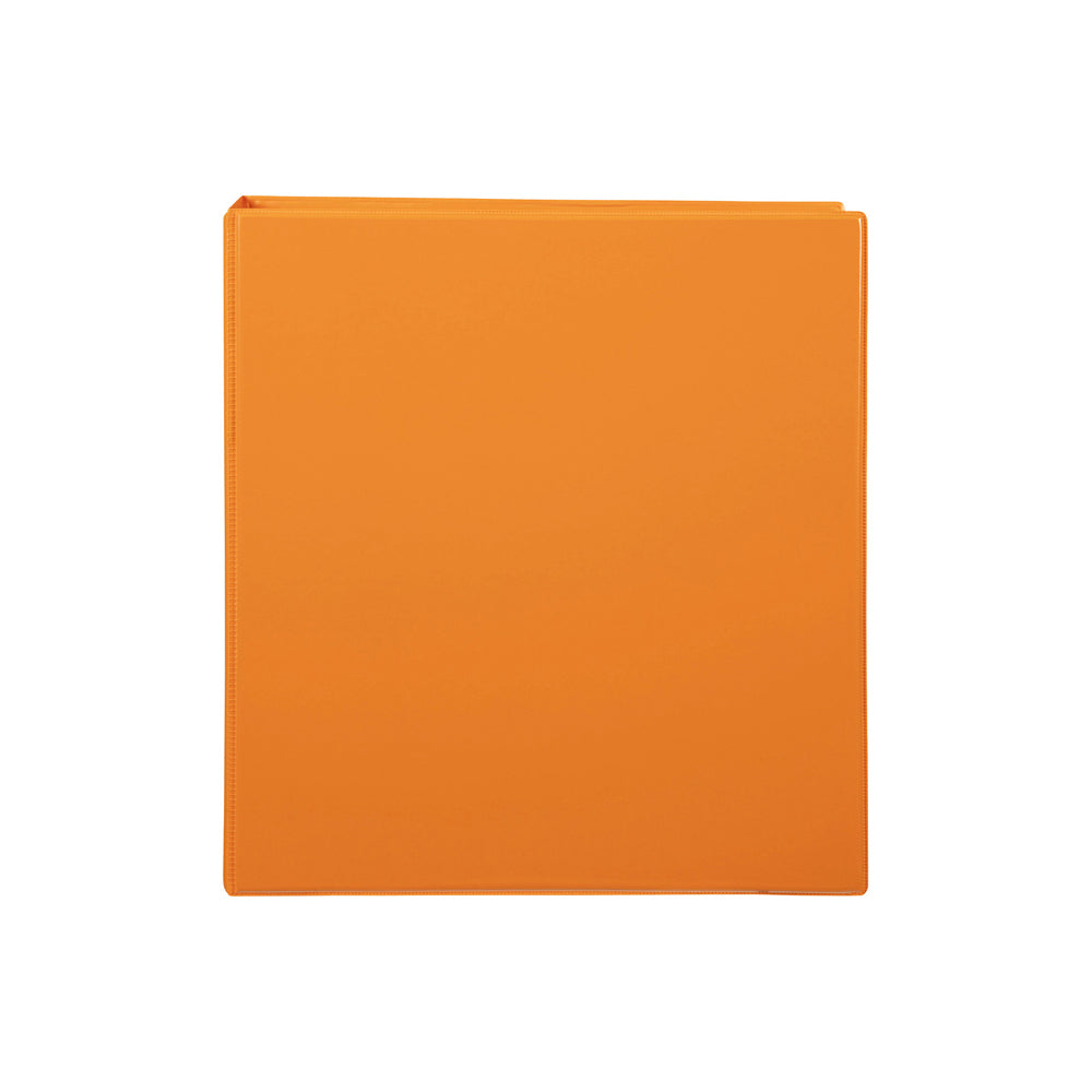 5424006-marbig-pp-clearview-4-d-ring-50mm-a4-insert-binder-file-organiser-orange