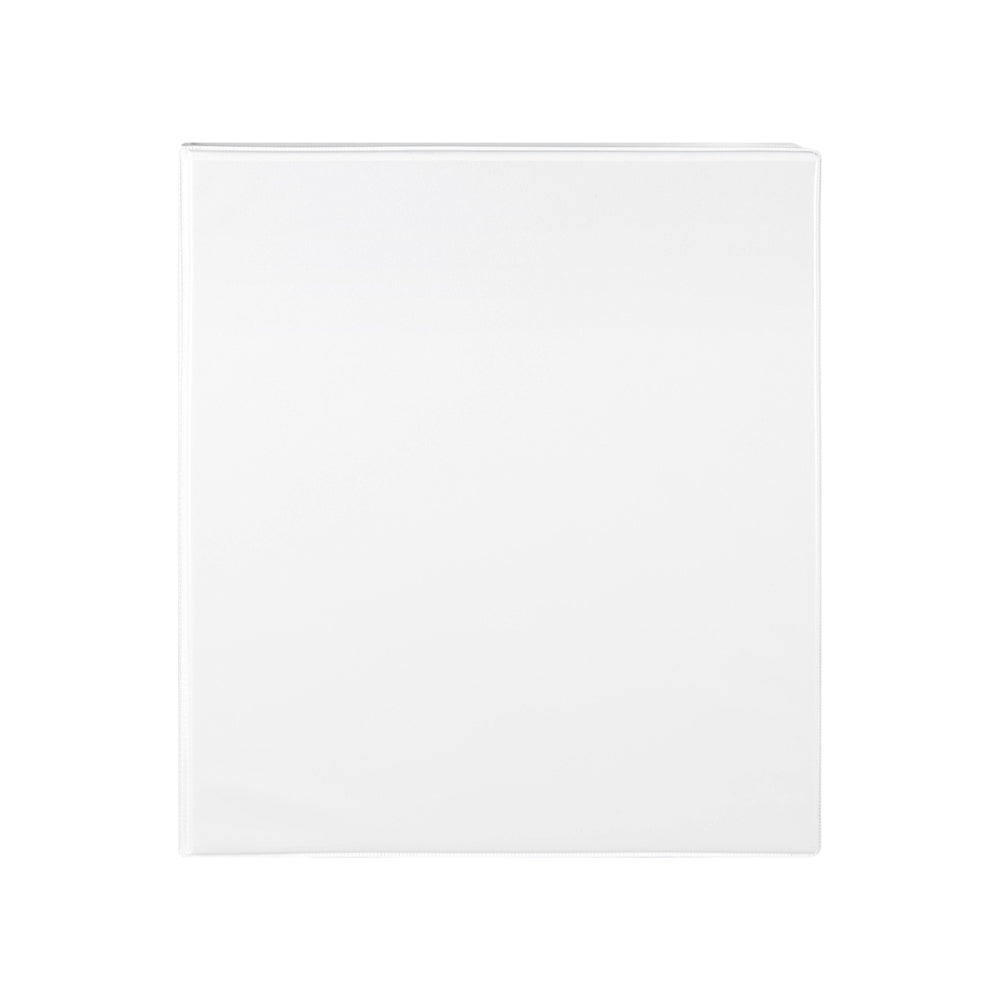 6004508-marbig-clearview-half-a4-lever-arch-file-folder-white